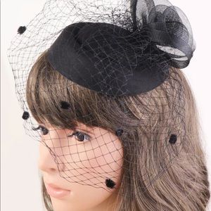 Nwt Birdcage Veil Hair Clip